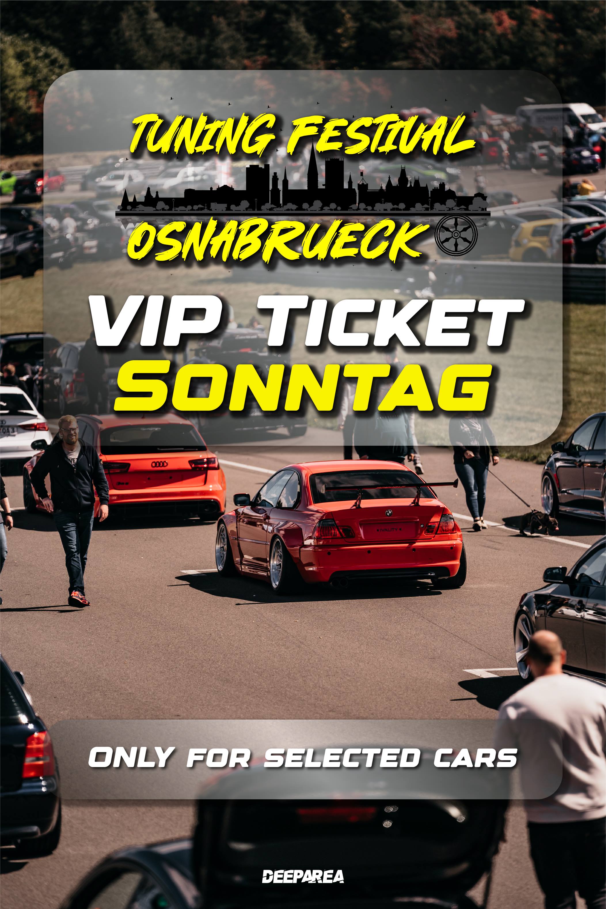 VIP Ticket - 07.06.2026 (SONNTAG) - Tuning Festival Osnabrück