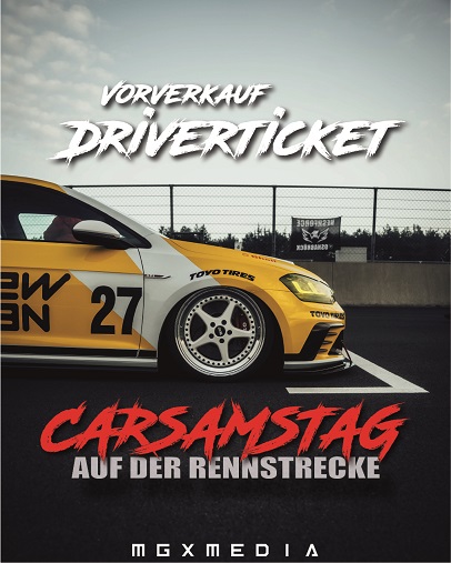VVK Driverticket - 30.03.2024 - Carsamstag auf der Rennstrecke